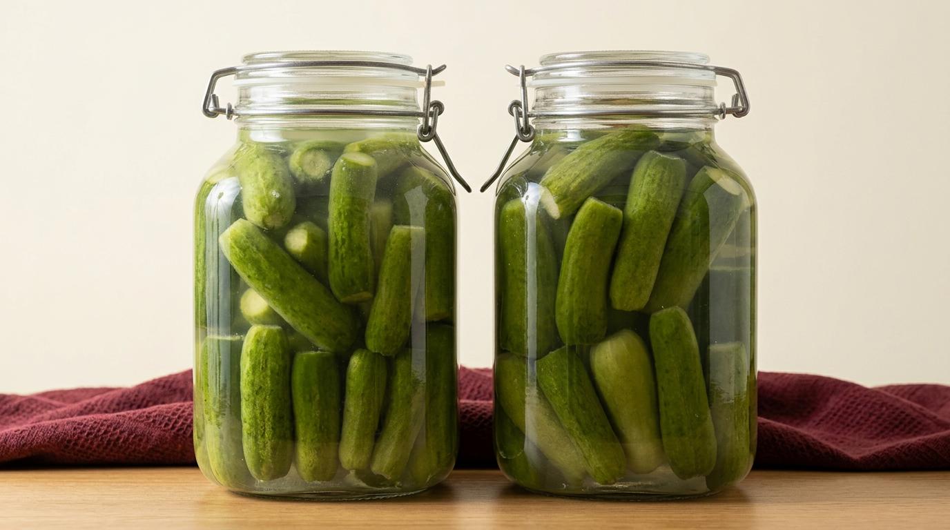 Fermented vs. Vinegar-Pickled: What's Actually in the Jar